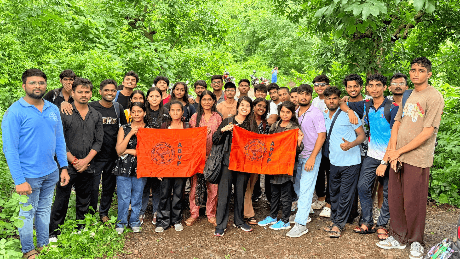 Students in ABVP events